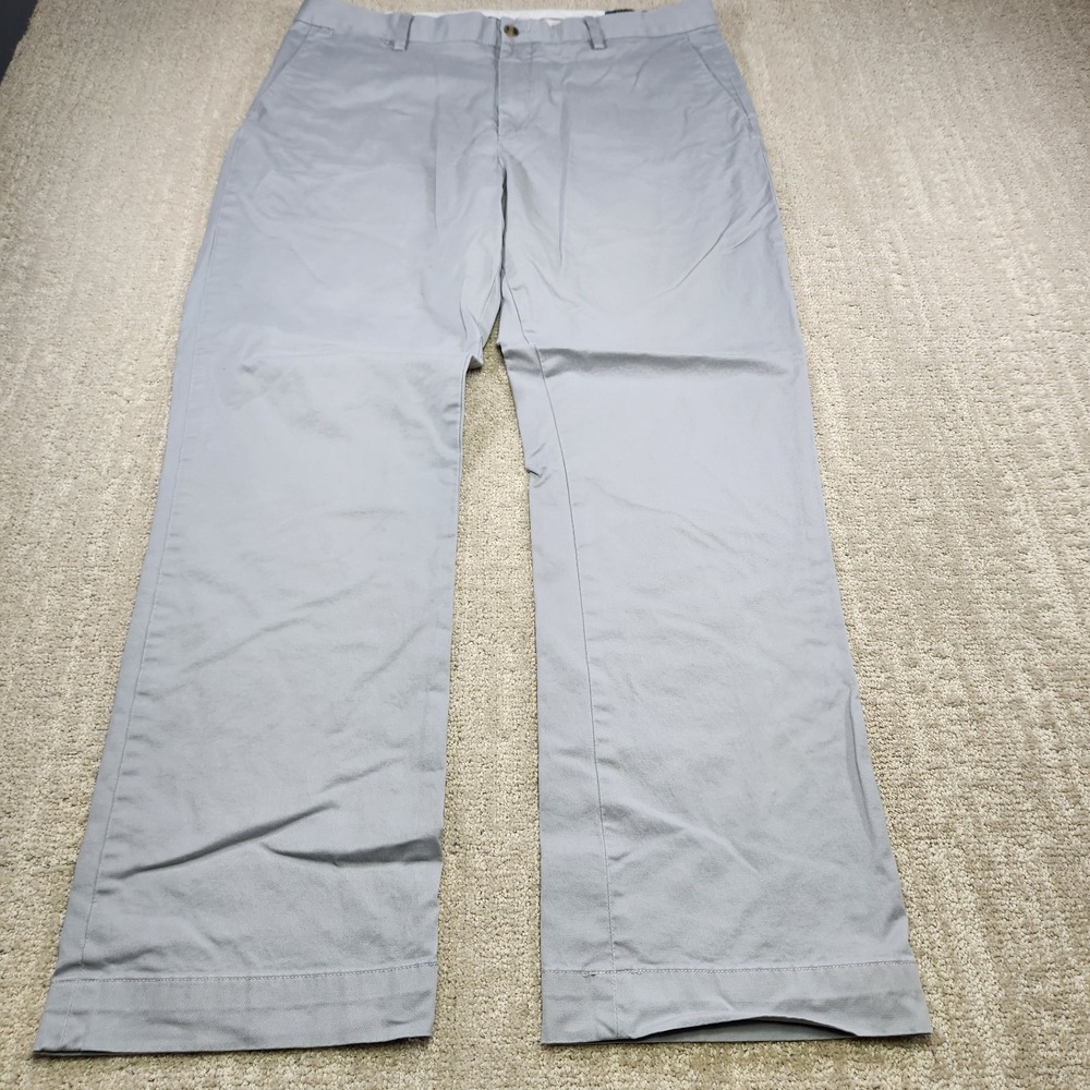 Polo Ralph Lauren Pants Men 36x32 High Rise Trouser Straight Classic Fit Stretch